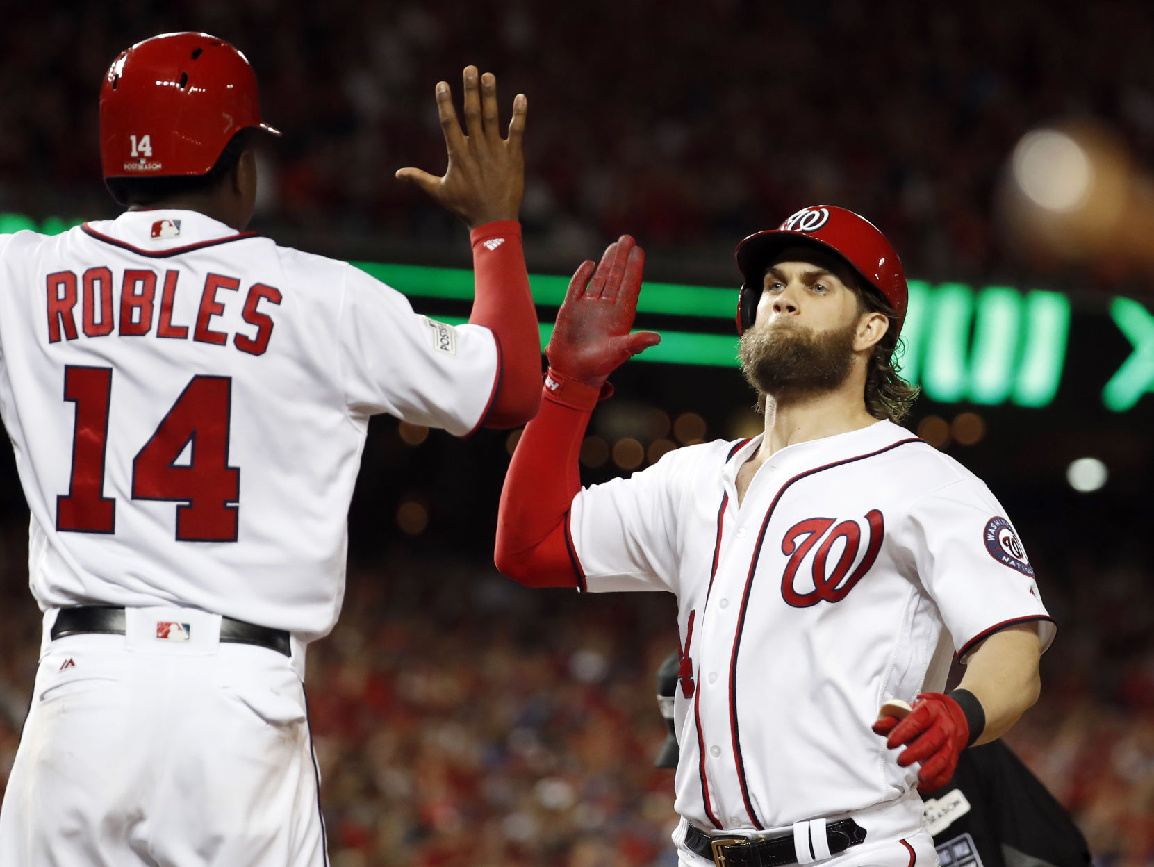 NLDS Cubs Nationals Baseball